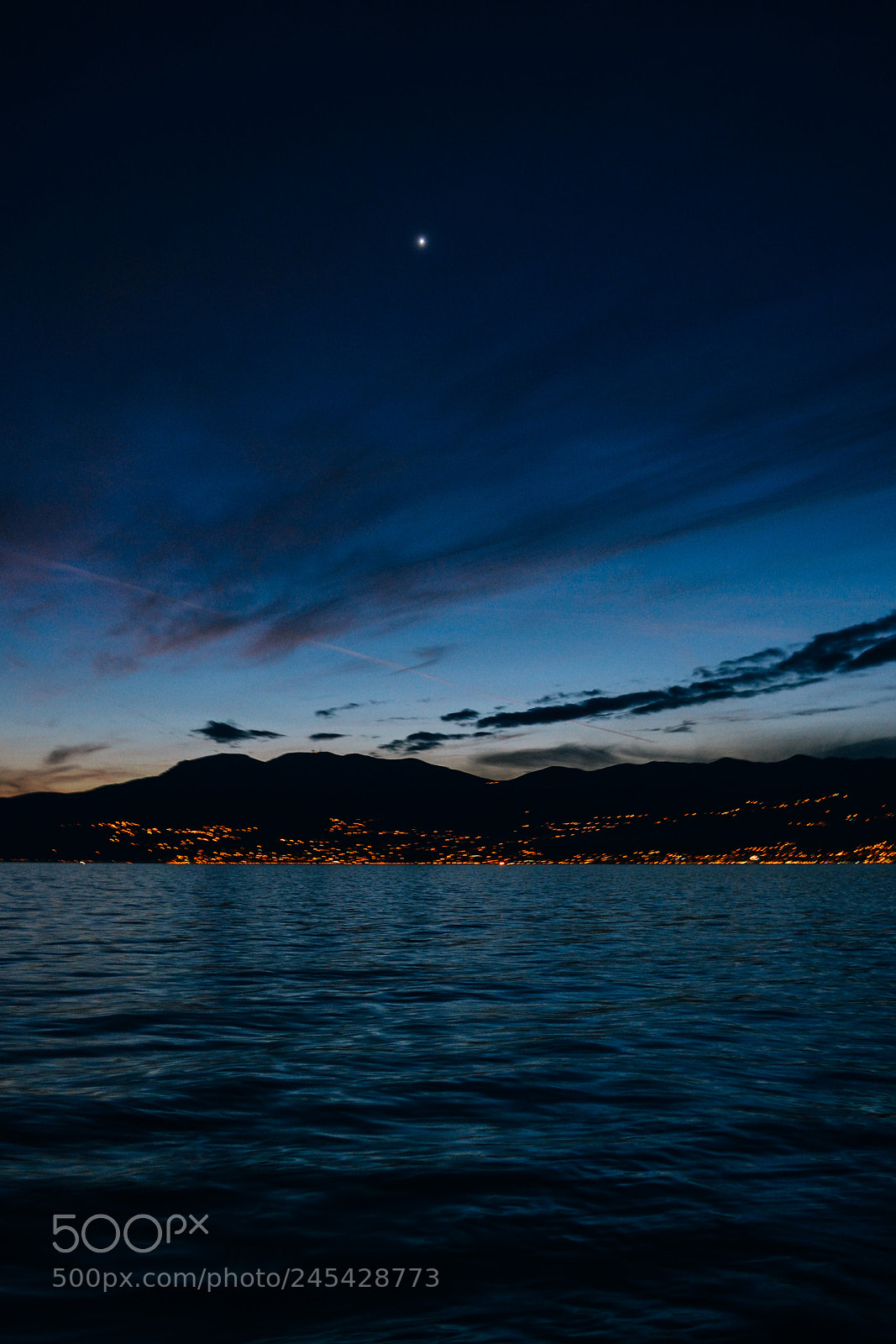 Nikon D5200 sample photo. Sunset over učka photography
