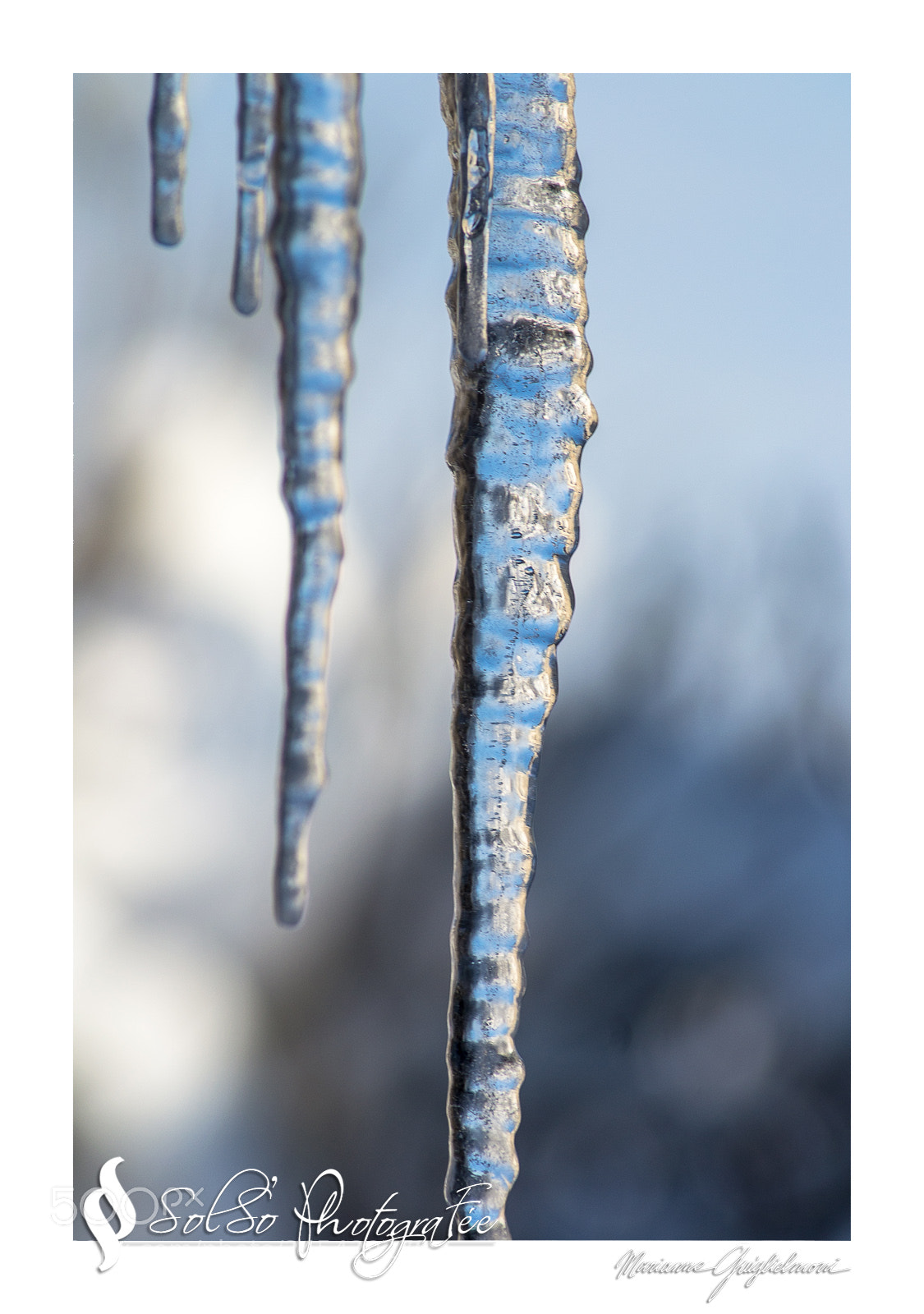 Nikon D3100 sample photo. D'eau et de froid photography