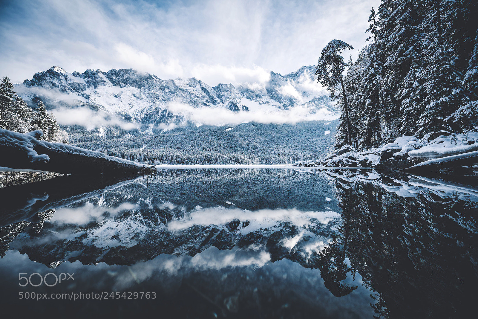 Sony a7R III sample photo. Eibsee reflections. photography