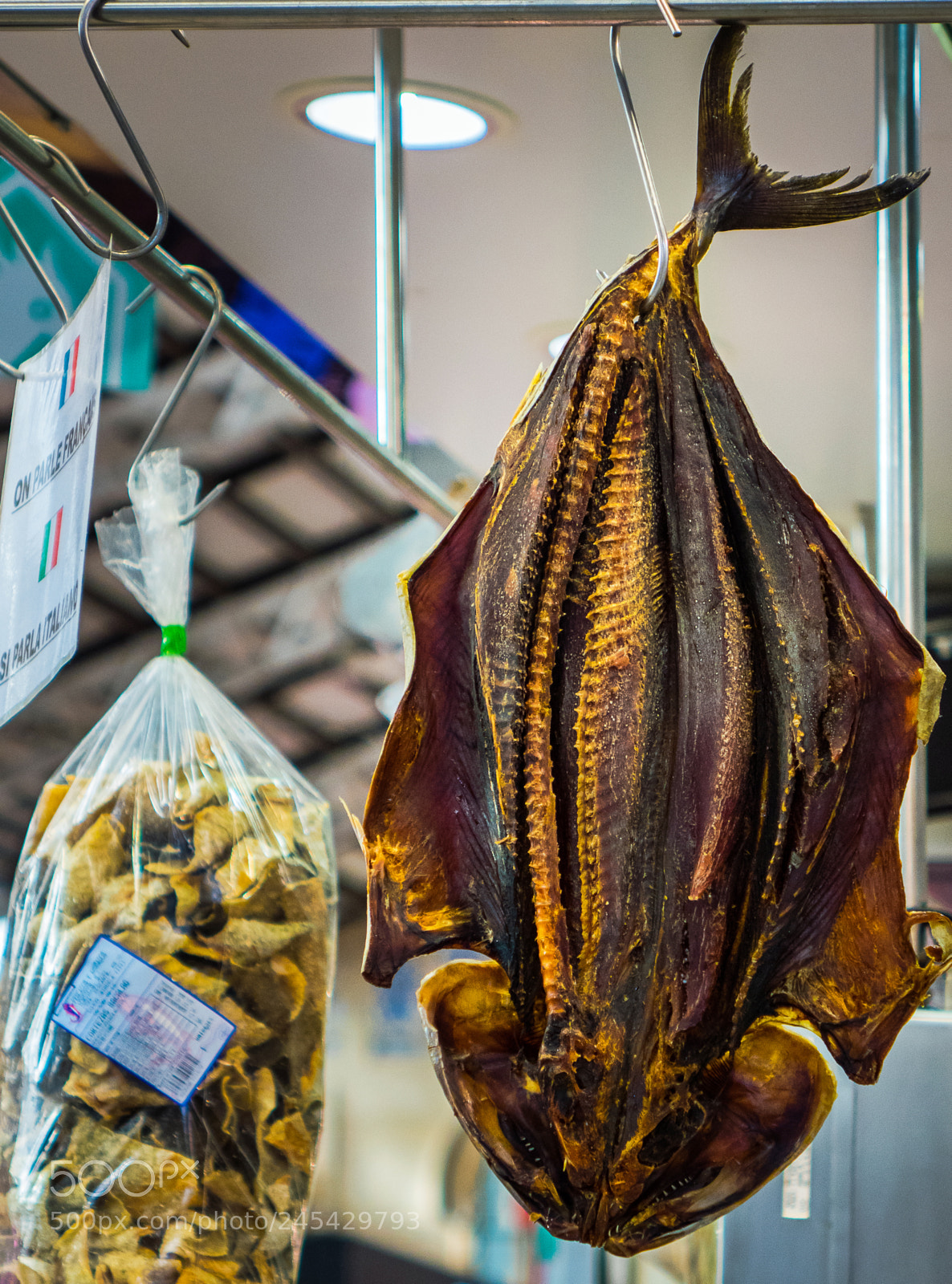 Sony Cyber-shot DSC-RX10 II sample photo. Dried fish mercado central photography