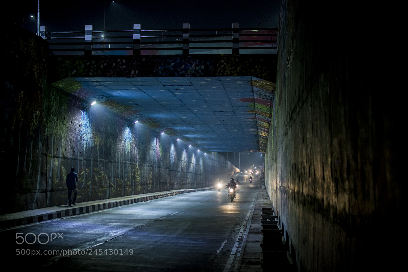 Nikon D5200 sample photo. Night rises with lights photography