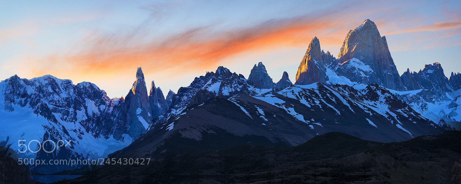 Nikon D810 sample photo. Evening glow on mount photography