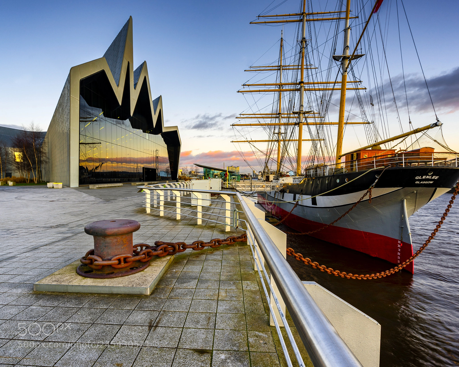 Sony a7R sample photo. Riverside museum glasgow photography