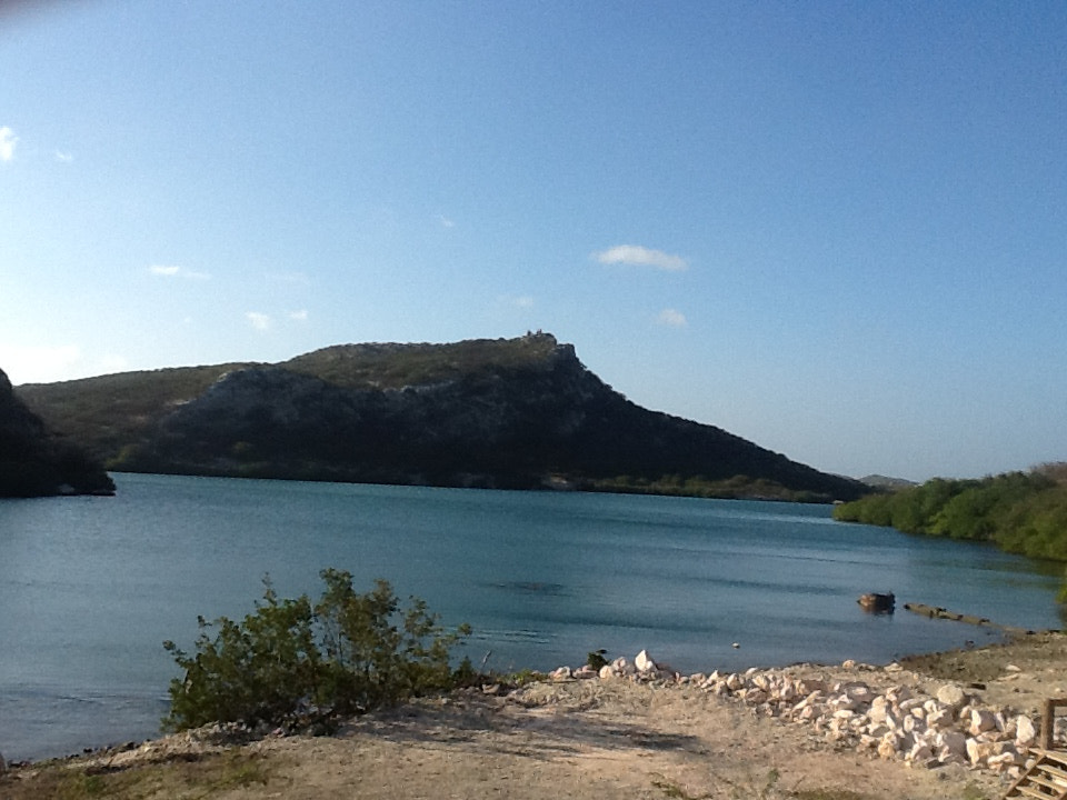 Apple iPad 2 sample photo. Beautiful view of the bay in curaçao photography