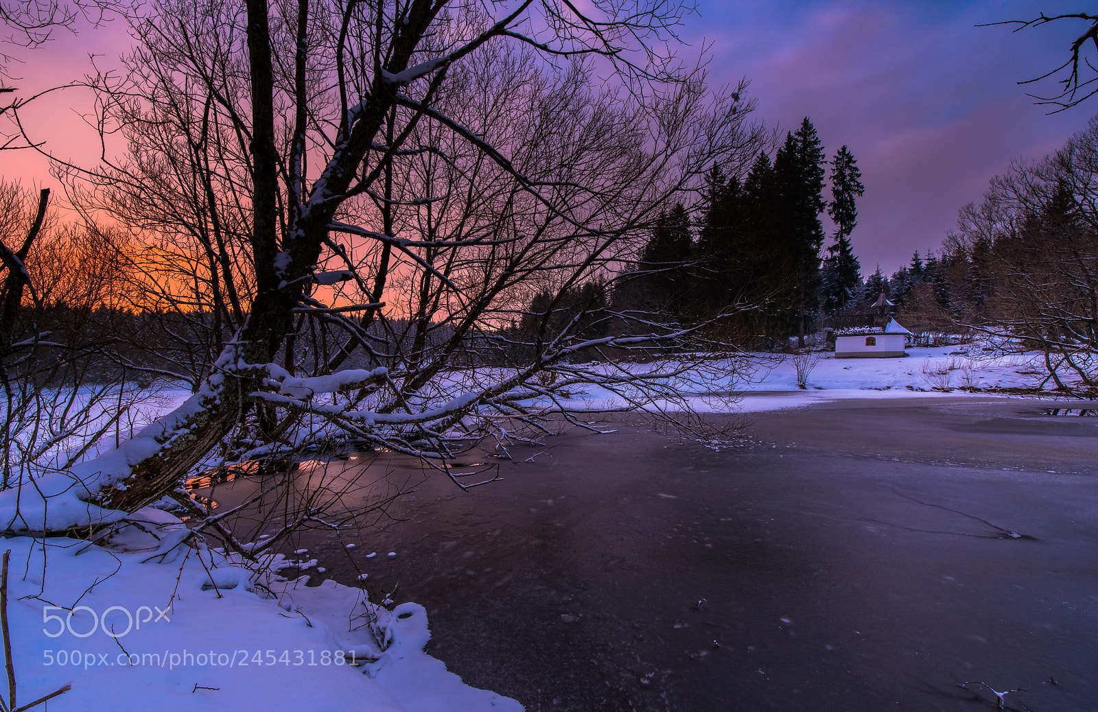 Nikon D810 sample photo. Hubertuskapelle photography