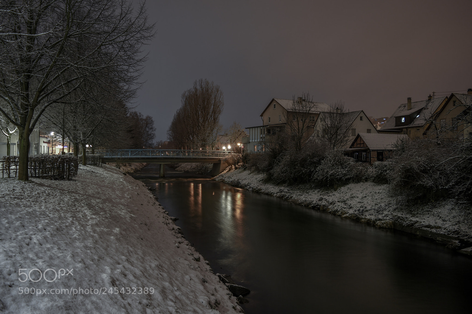 Nikon D5500 sample photo. River into city photography