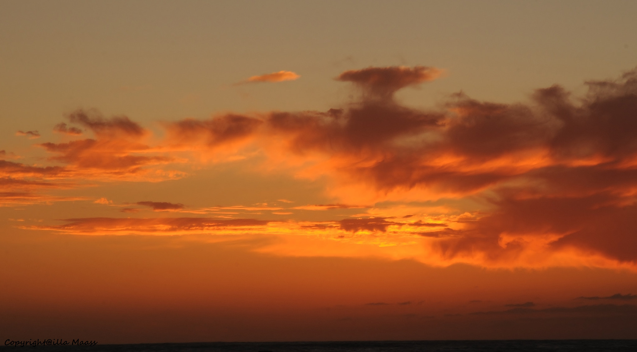 Nikon D300 sample photo. Abendrot in gran canaria photography