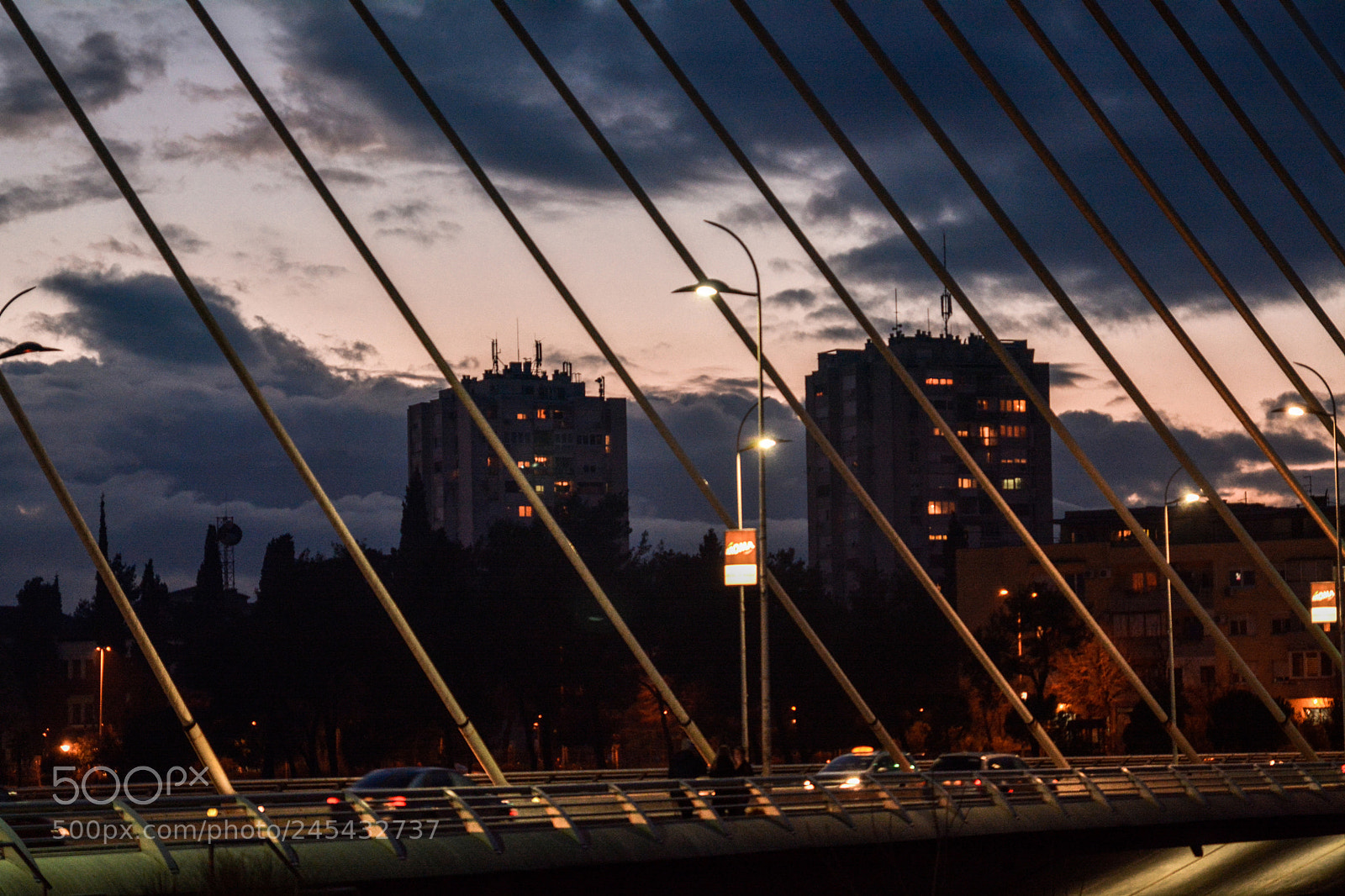 Nikon D7100 sample photo. Night walk photography