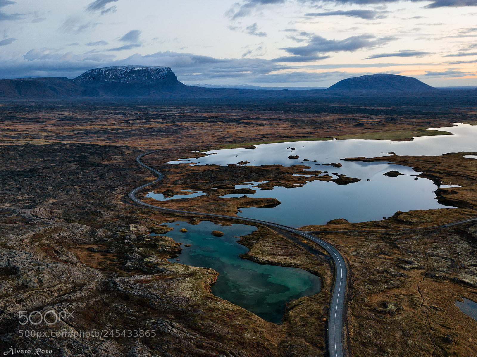 DJI FC220 sample photo. Myvatn paradise photography