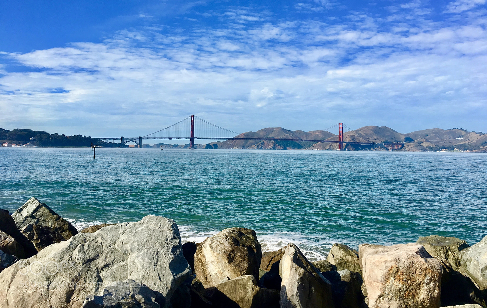 Apple iPhone 6s sample photo. Golden gate photography
