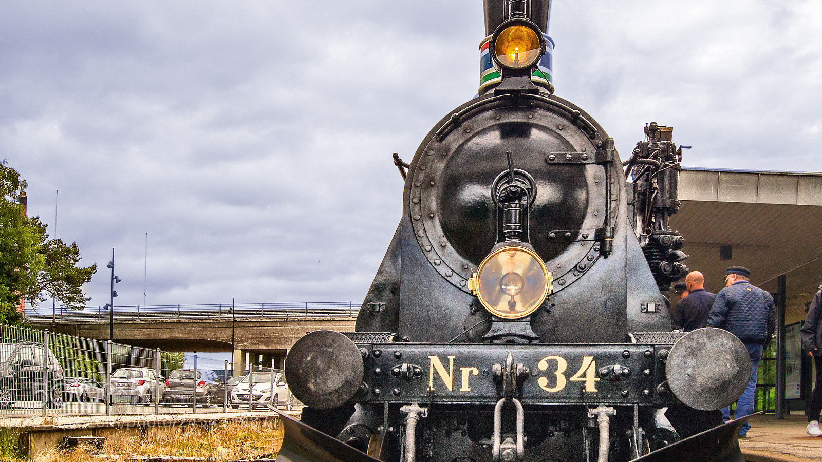 Sony SLT-A55 (SLT-A55V) sample photo. The old steam train photography