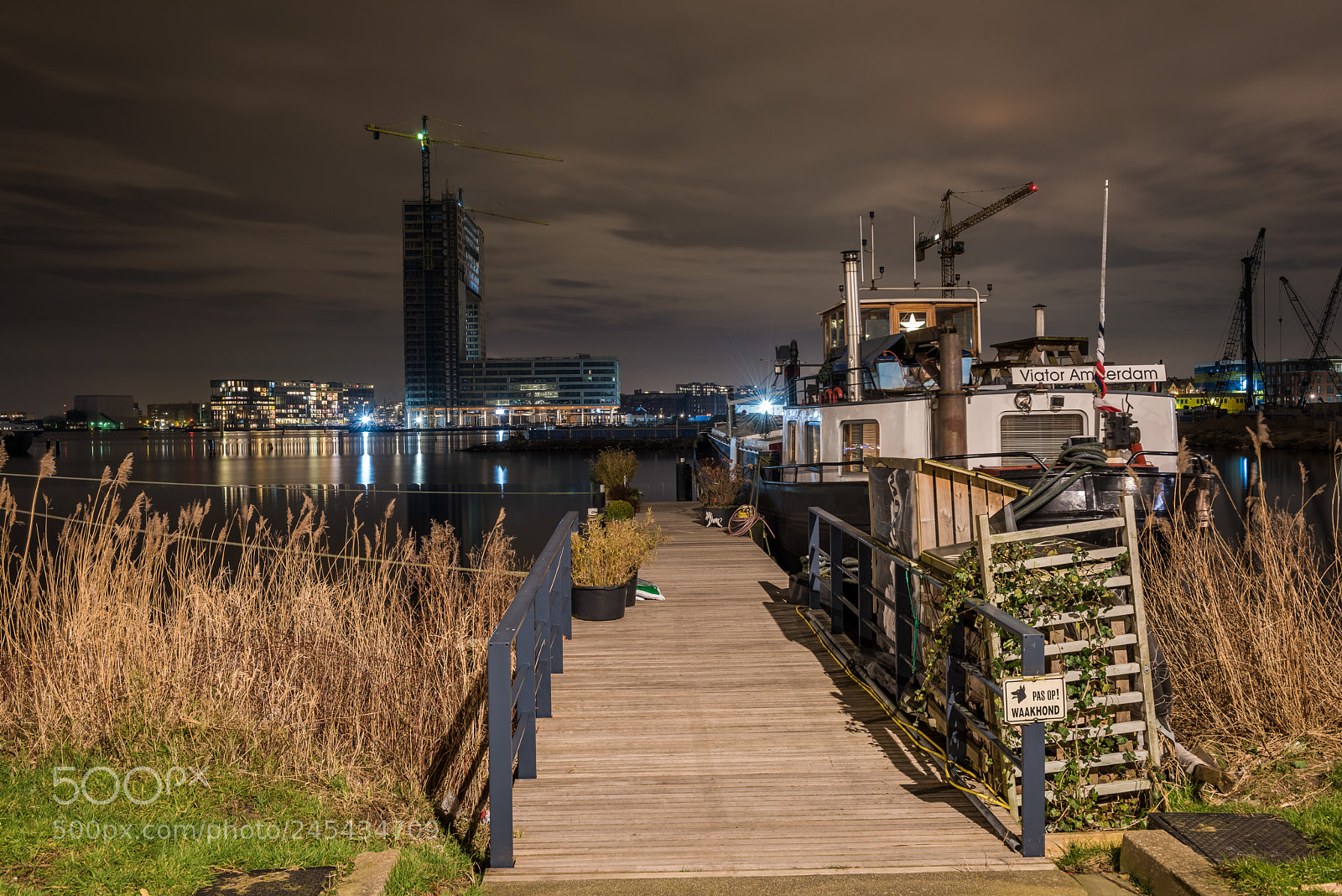 Nikon D810 sample photo. Houseboat in amsterdam photography