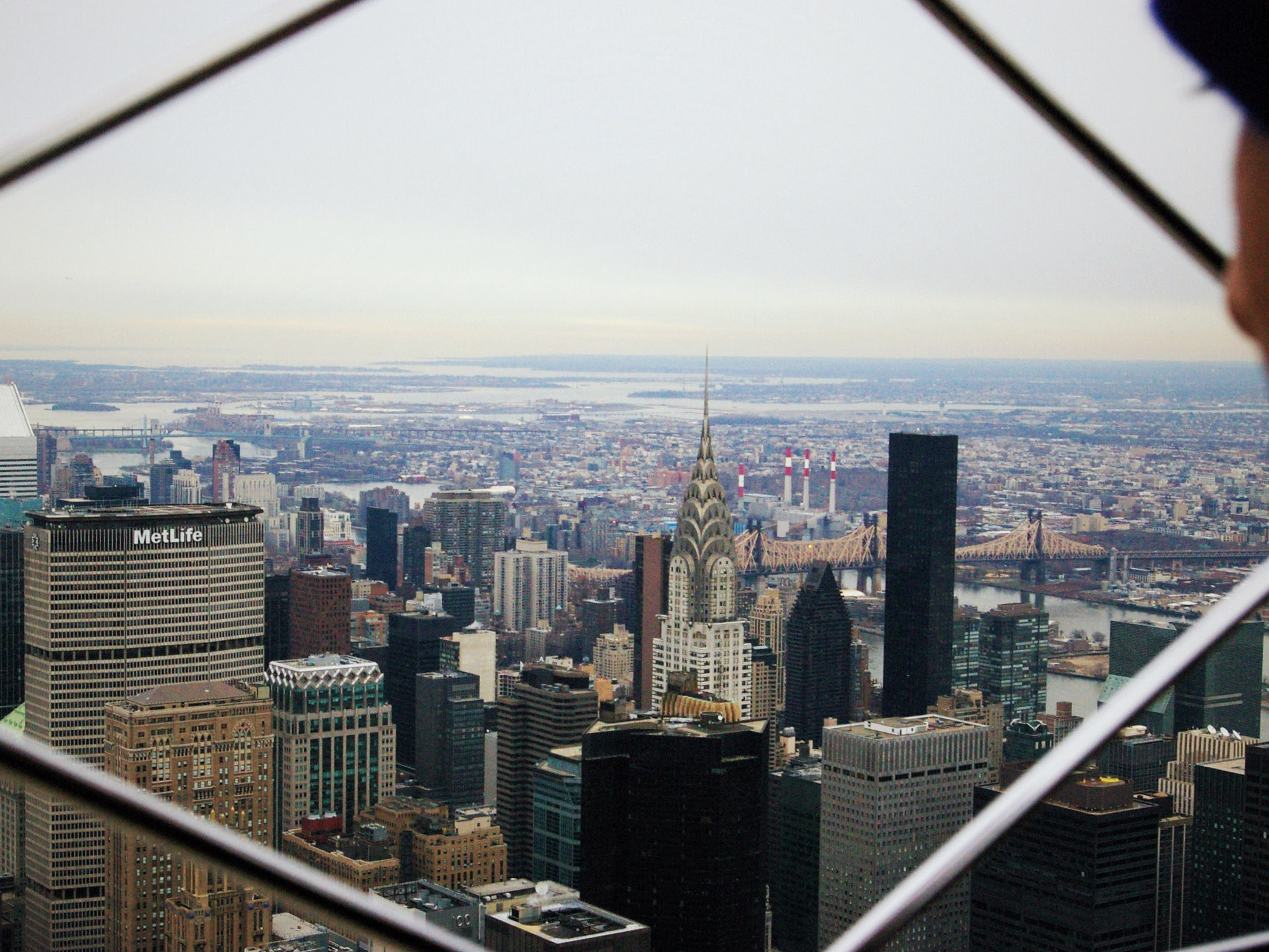 Pentax K100D Super sample photo. Empire state building lookout photography