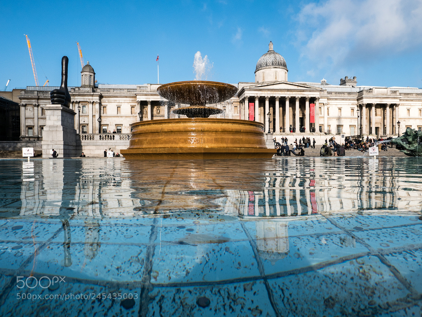 Panasonic Lumix DMC-LX100 sample photo. Trafalgar square photography