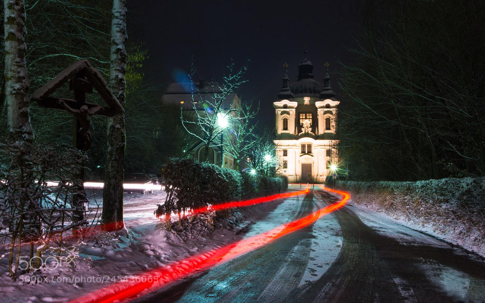 Nikon D7200 sample photo. Driving to the church photography