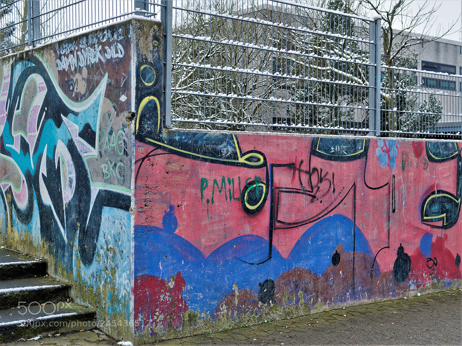 Olympus OM-D E-M5 sample photo. Bs-heidberg, graffiti photography