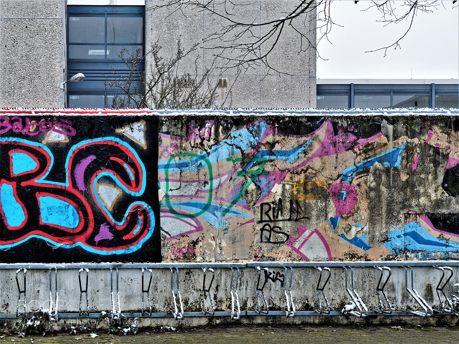 Olympus OM-D E-M5 sample photo. Bs-heidberg, graffiti photography