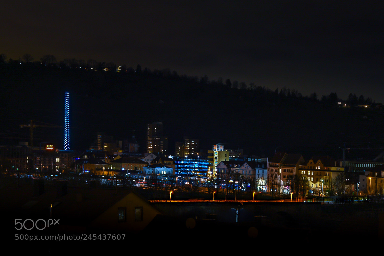 Nikon D5500 sample photo. Esslingen by night ii photography