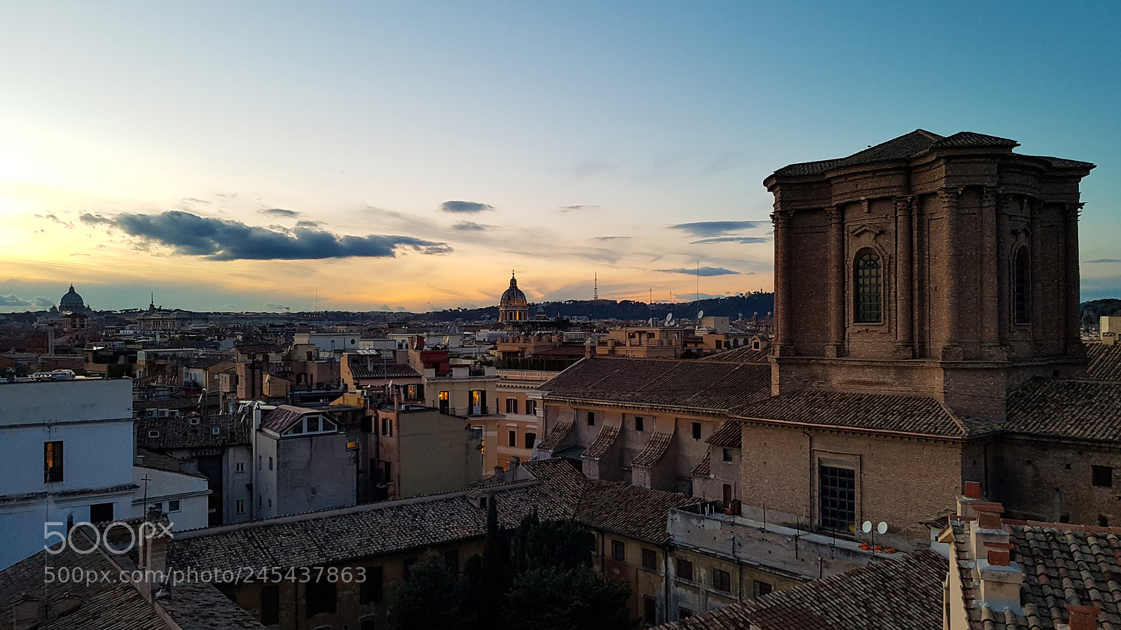 Samsung Galaxy S7 Edge sample photo. Roma skyline photography