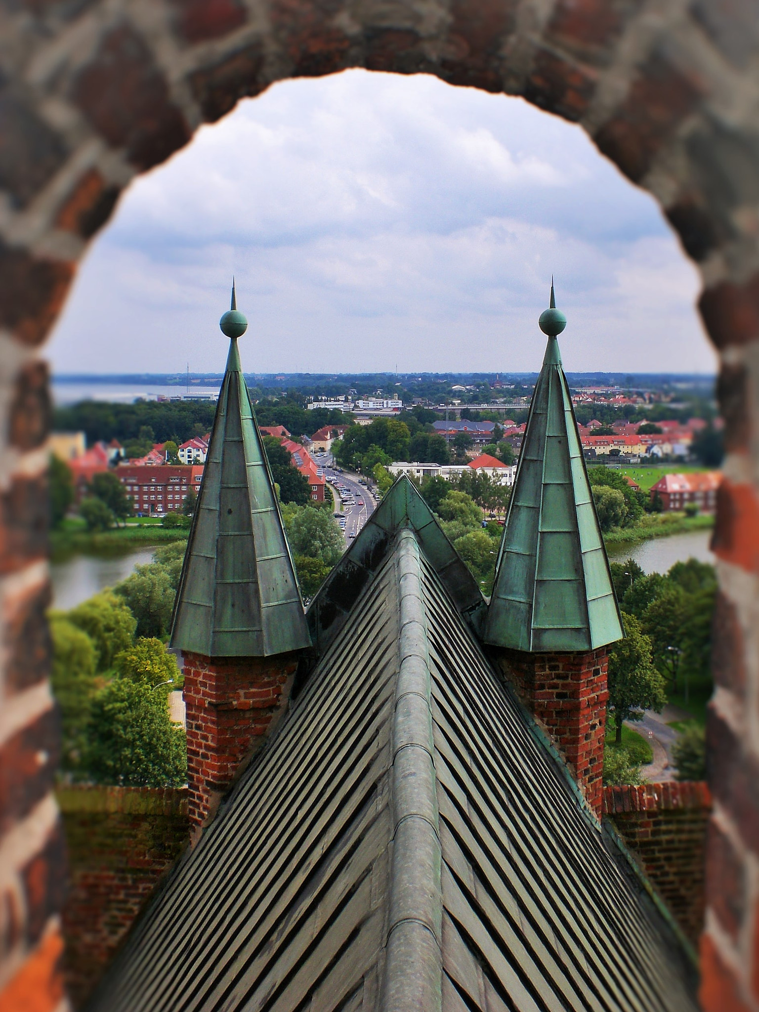 CASIO EX-Z75 sample photo. Stralsund view () photography
