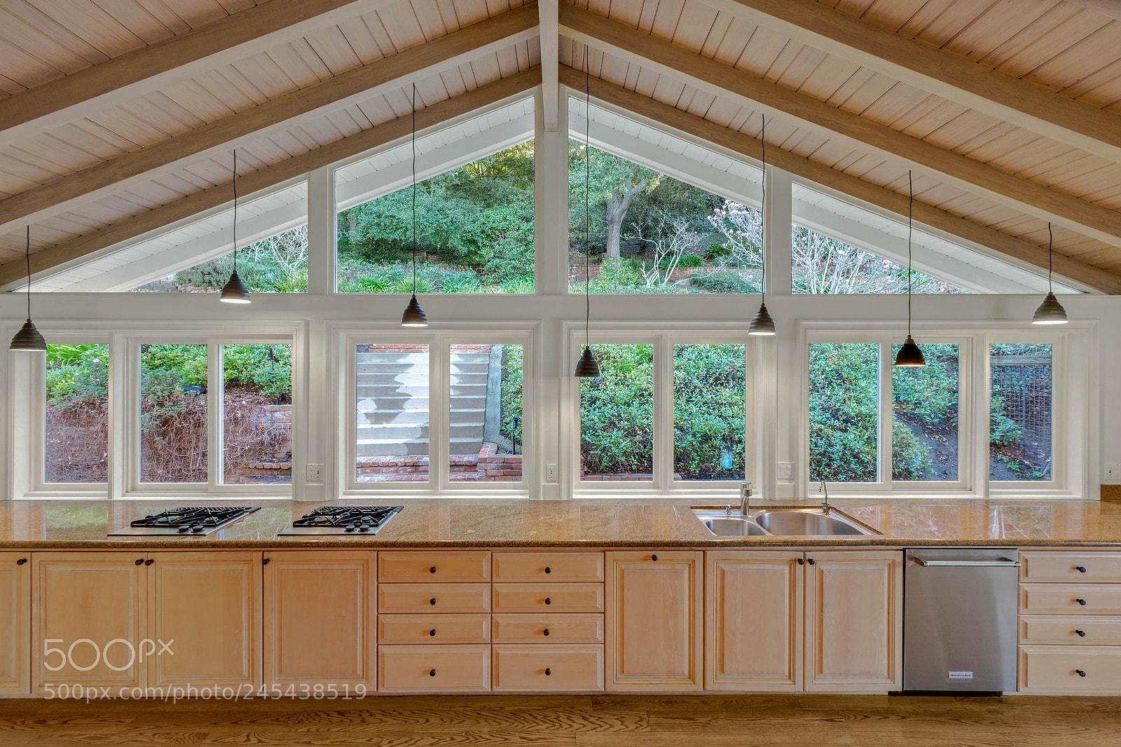 Fujifilm X-T2 sample photo. Large windows and coutertop photography