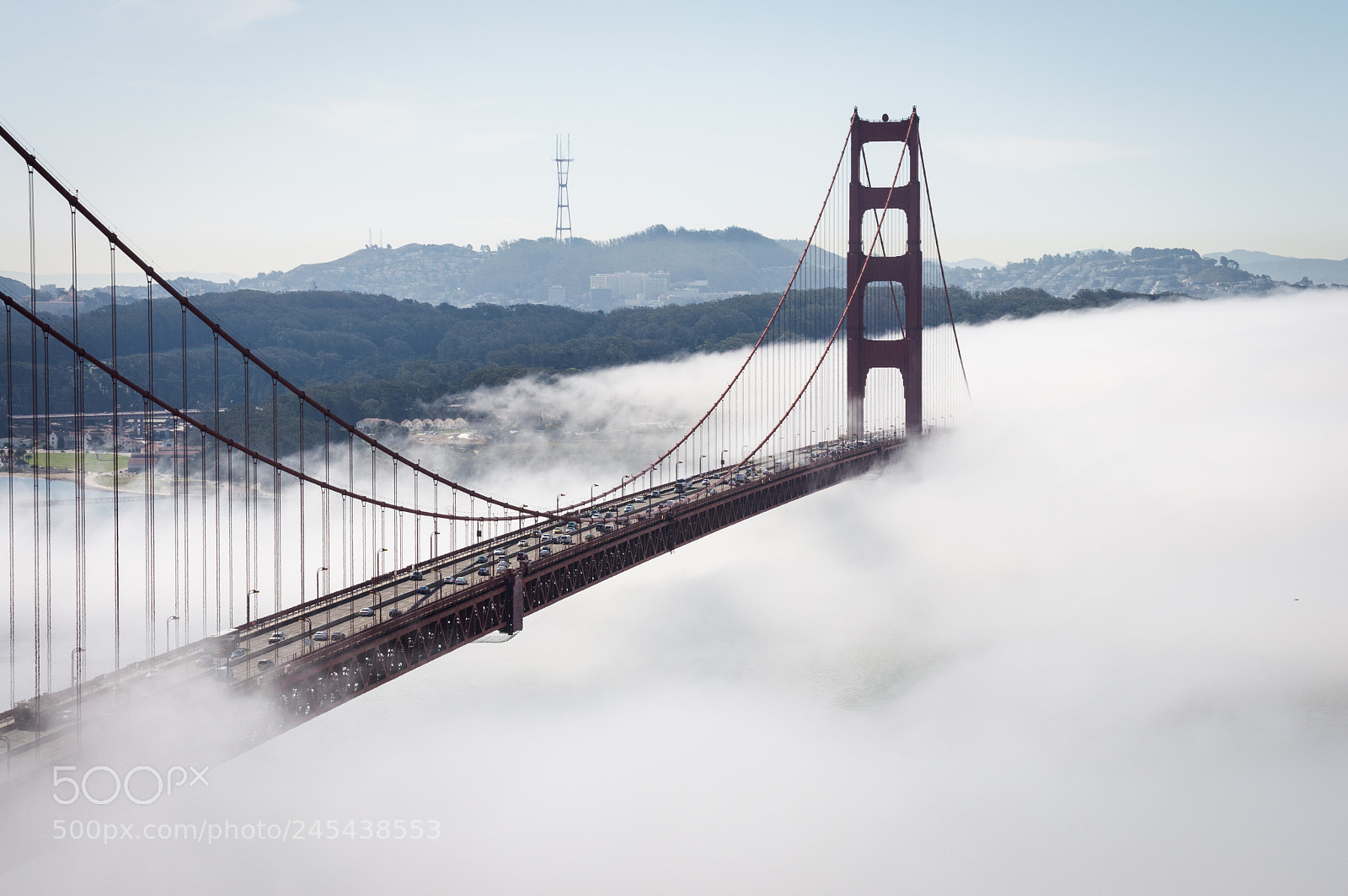Nikon D3200 sample photo. Foggy bridge photography