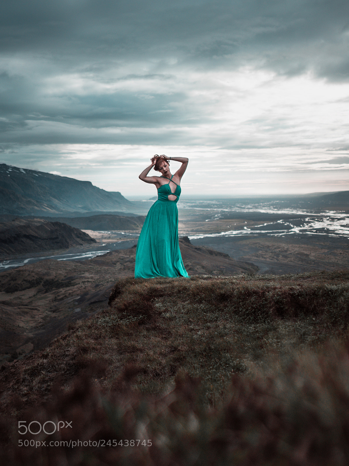 Sony a7S sample photo. Ice dress photography