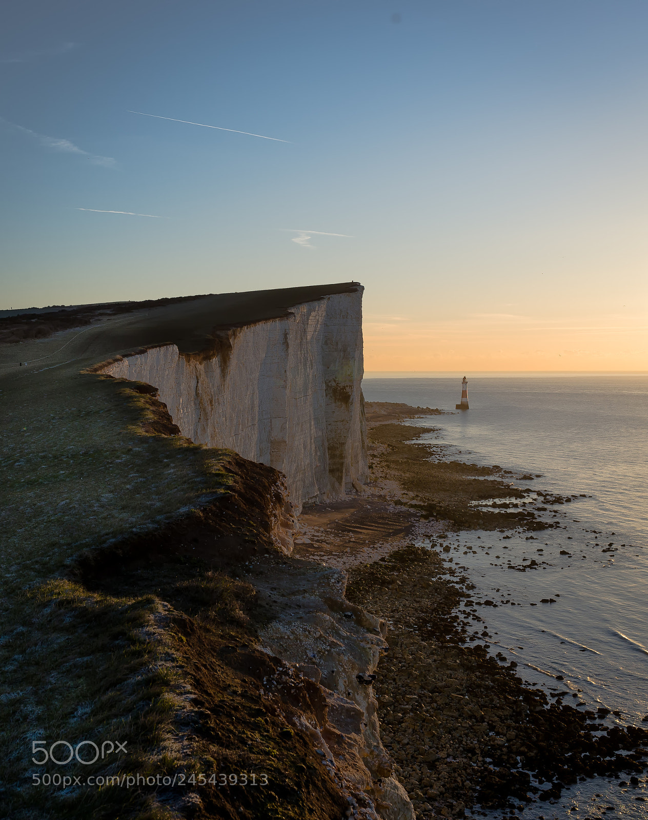 Nikon D610 sample photo. Sunrise at beachy head photography