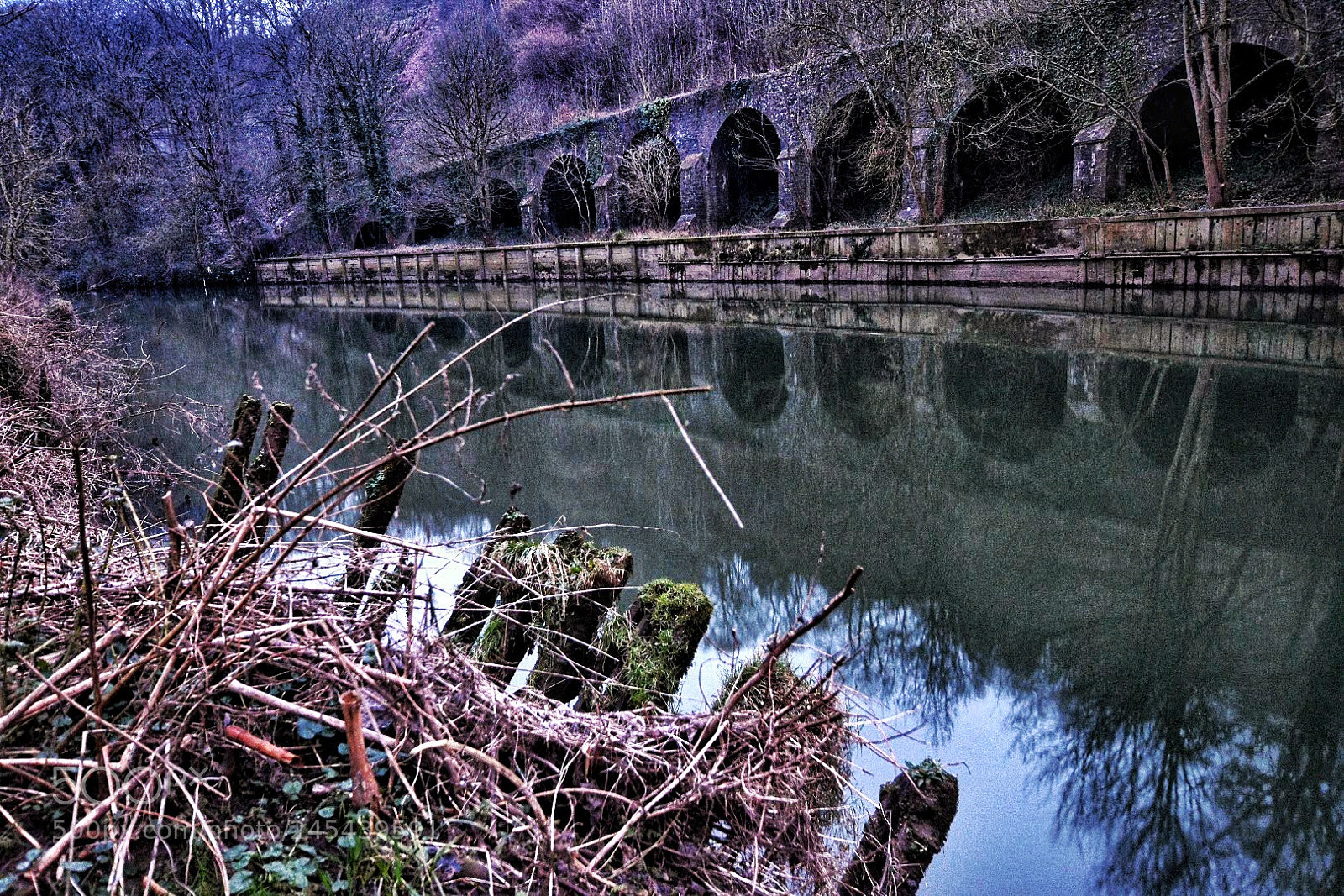 Nikon D3400 sample photo. Old railroad bridge photography