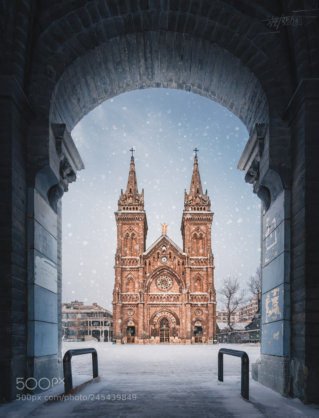 Sony a7R II sample photo. 小南 church. photography