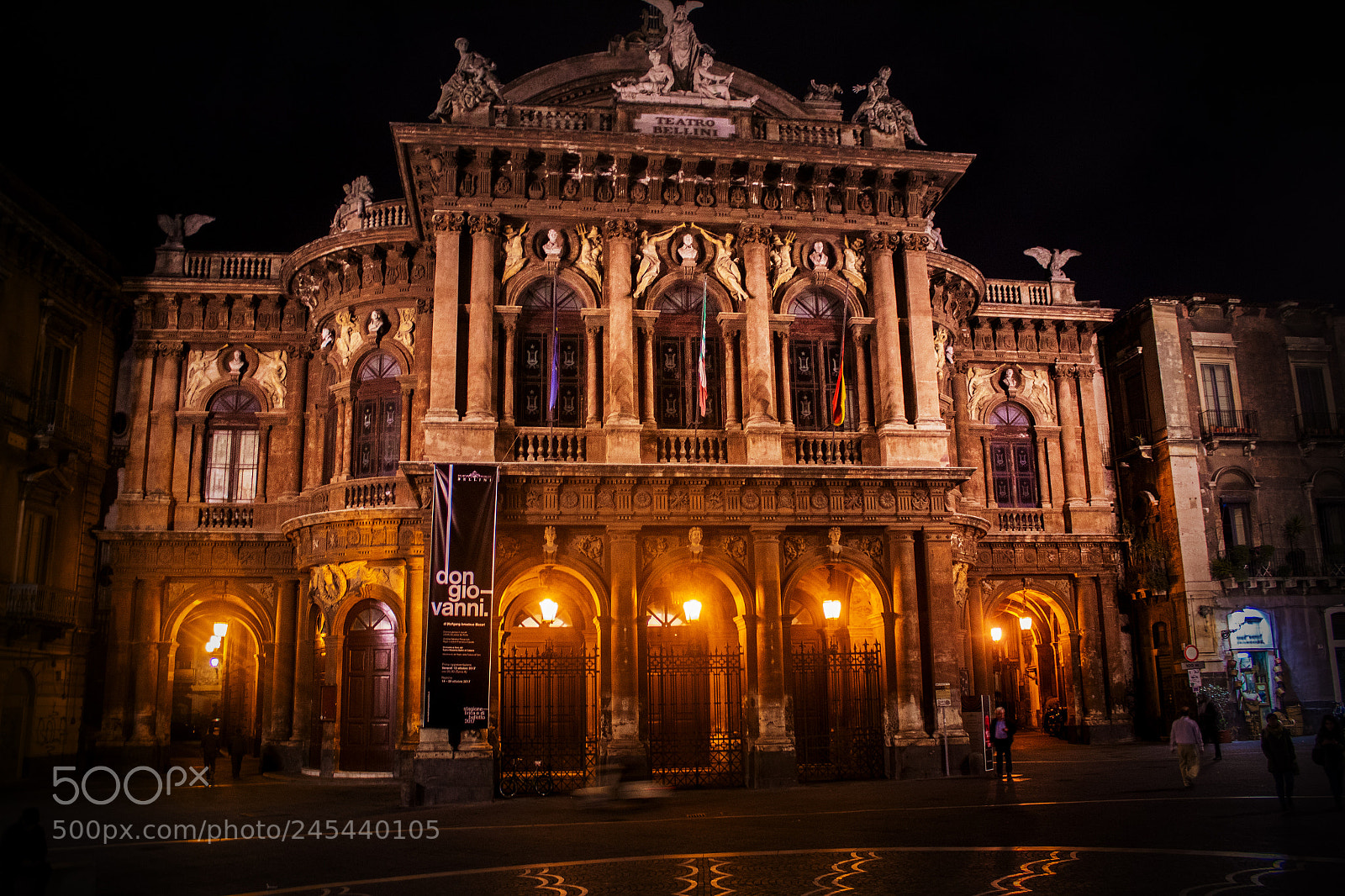 Canon EOS 1300D (EOS Rebel T6 / EOS Kiss X80) sample photo. Teatro massimo bellini photography
