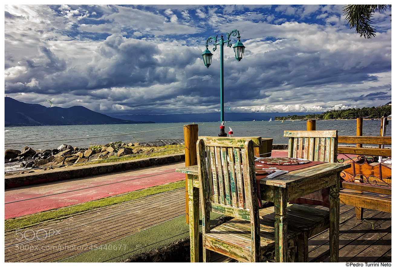 Sony Cyber-shot DSC-RX100 sample photo. Table by the sea photography