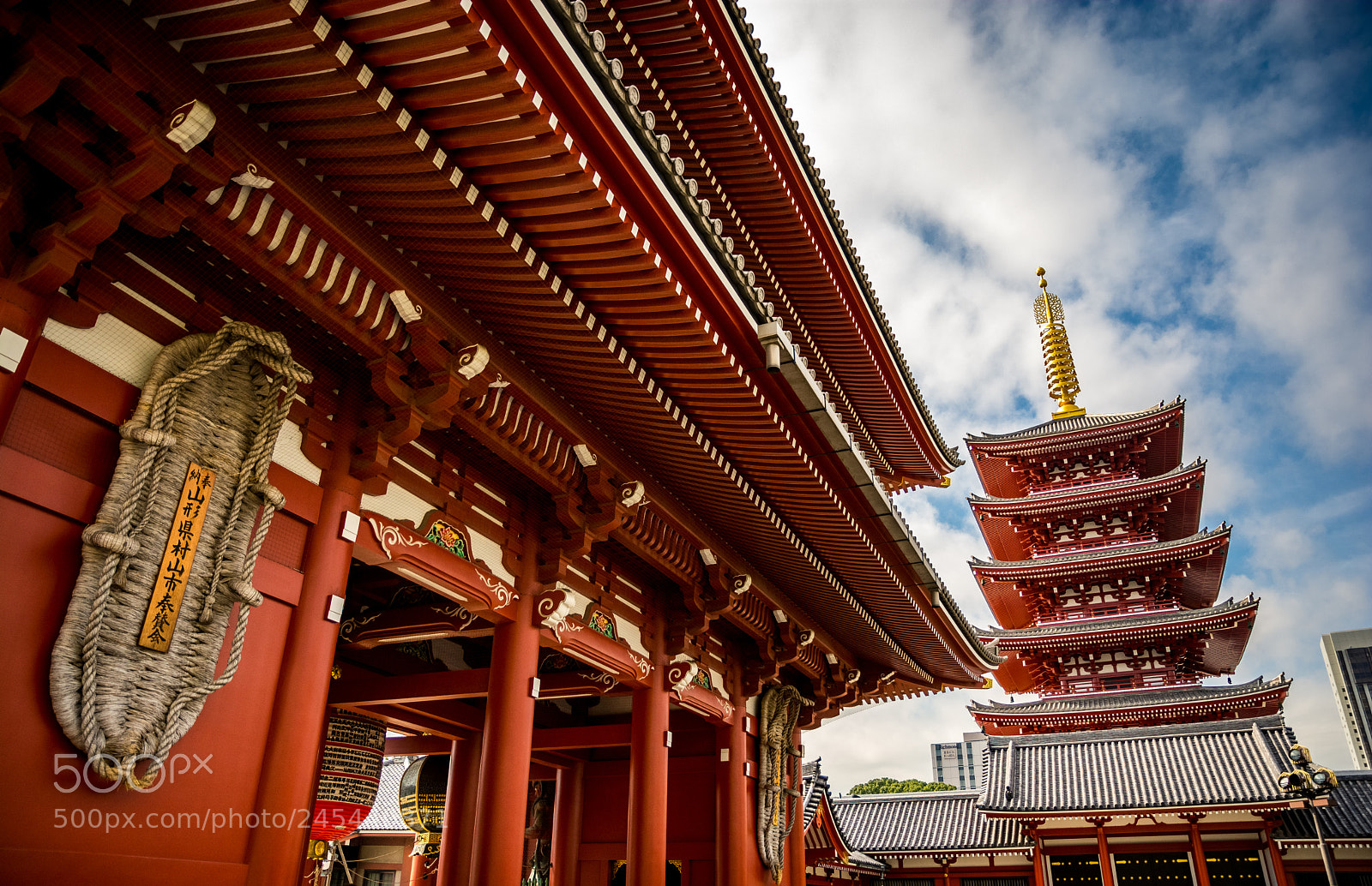 Nikon D7100 sample photo. Templo senso-ji photography