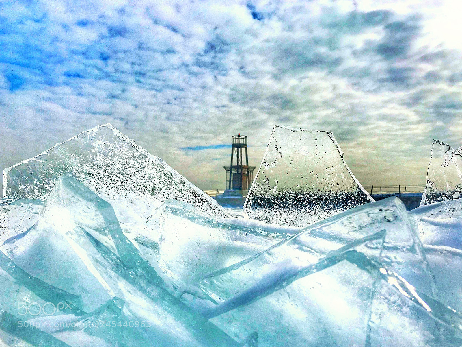 Apple iPhone 7 sample photo. Ice shelves photography