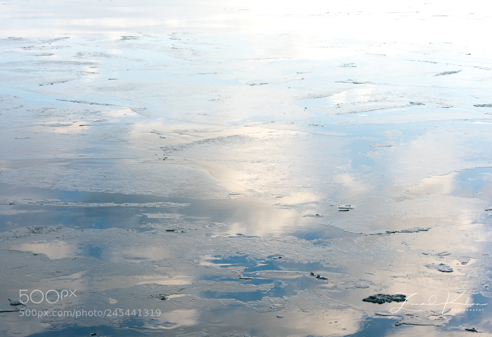 Nikon D3400 sample photo. Icy reflection photography