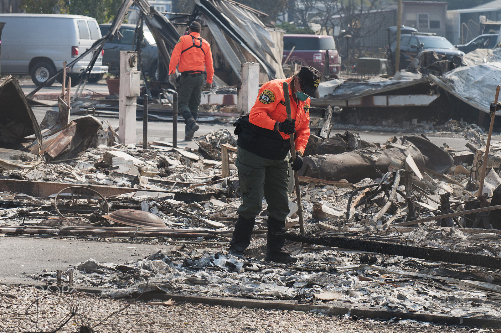 Nikon D90 sample photo. Aftermath of california wildfires photography