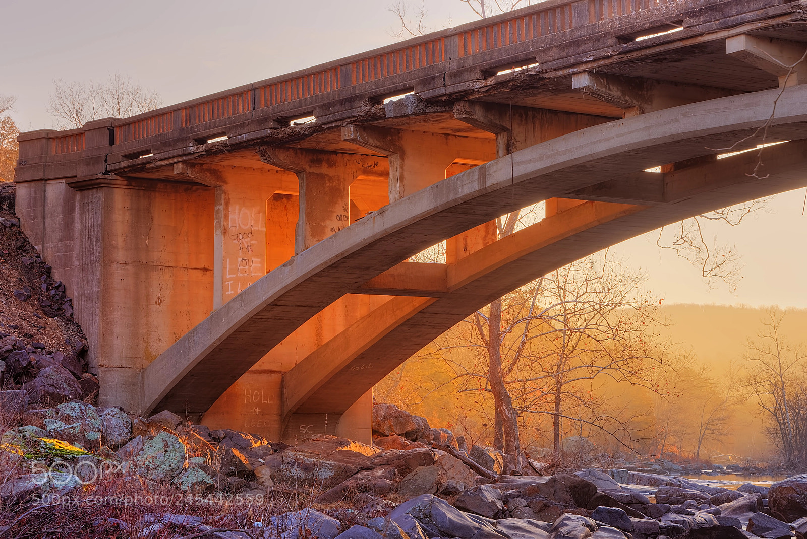Nikon D610 sample photo. Stouts creek bridge photography