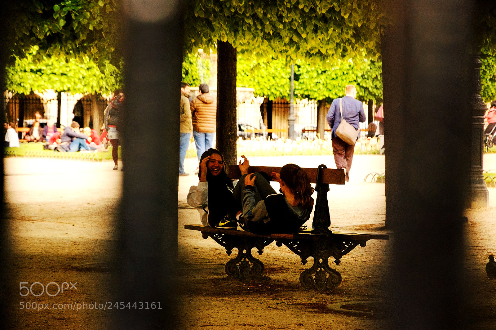 Nikon D40 sample photo. Workout joy. place des photography