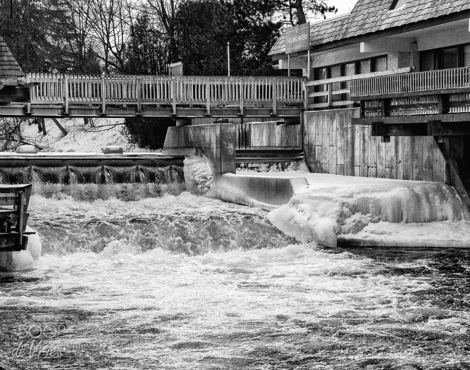 Nikon D7100 sample photo. Falling waters lodge . . . photography