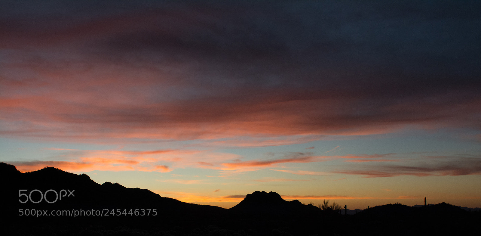 Nikon D7100 sample photo. Sunset arizona photography