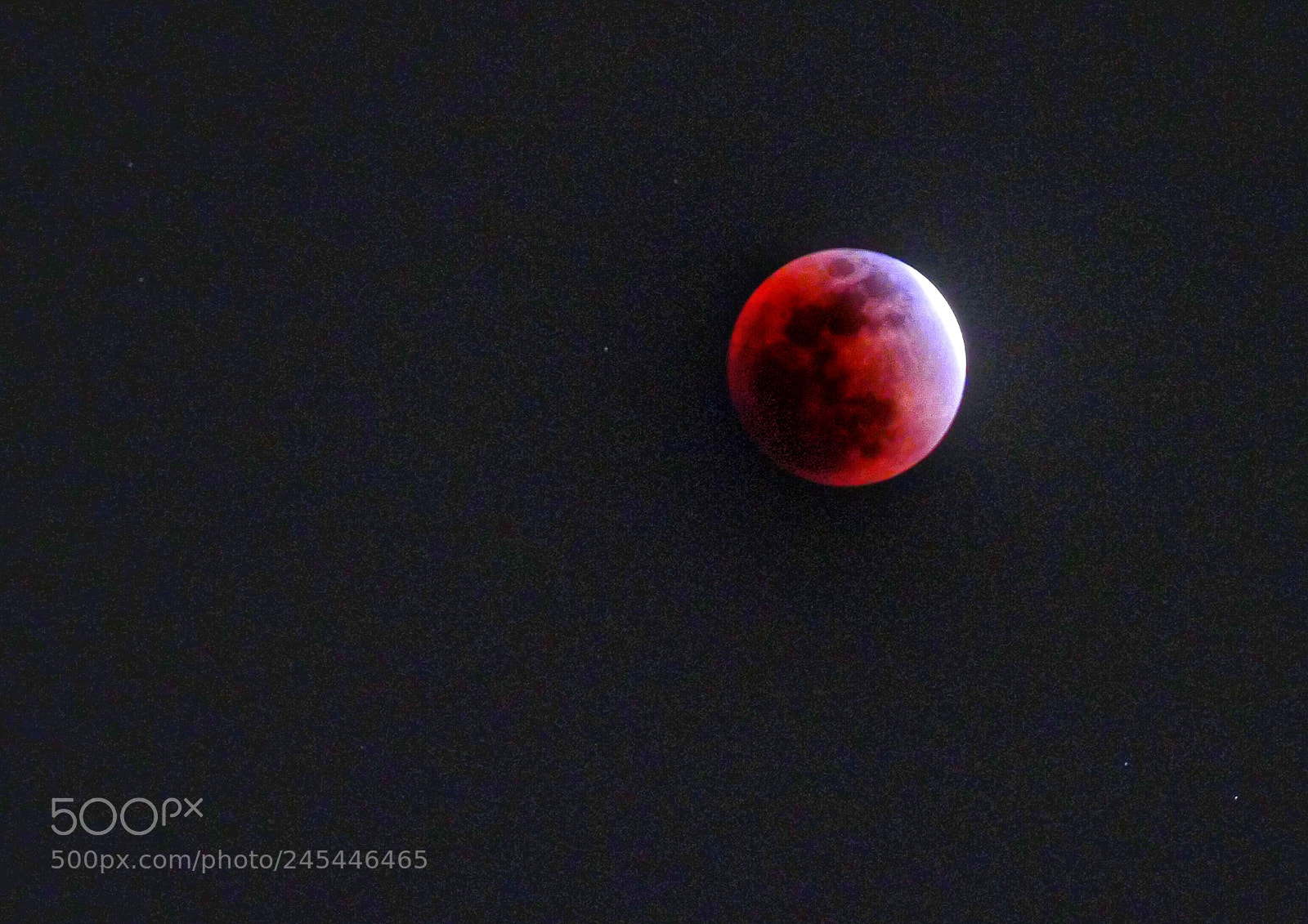 Panasonic Lumix DMC-FZ1000 sample photo. Bloody moon photography