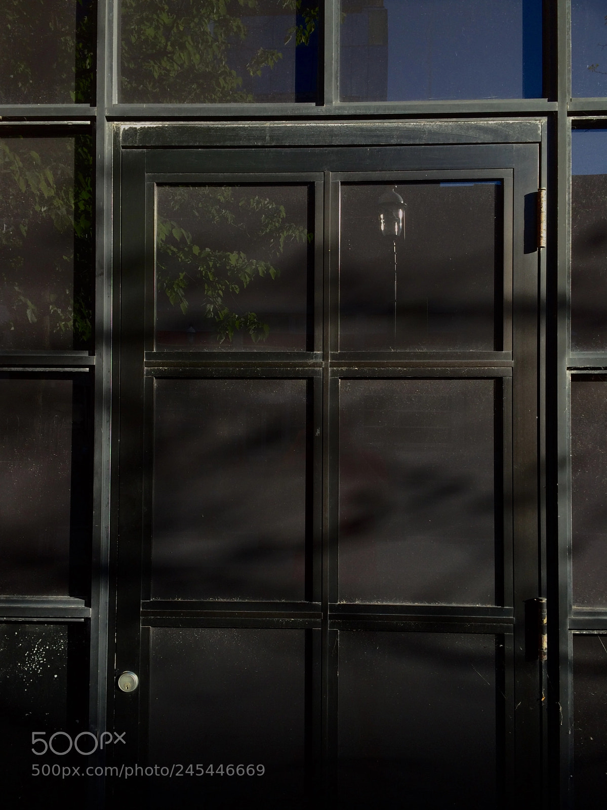 Apple iPhone 5s sample photo. Reflective door photography