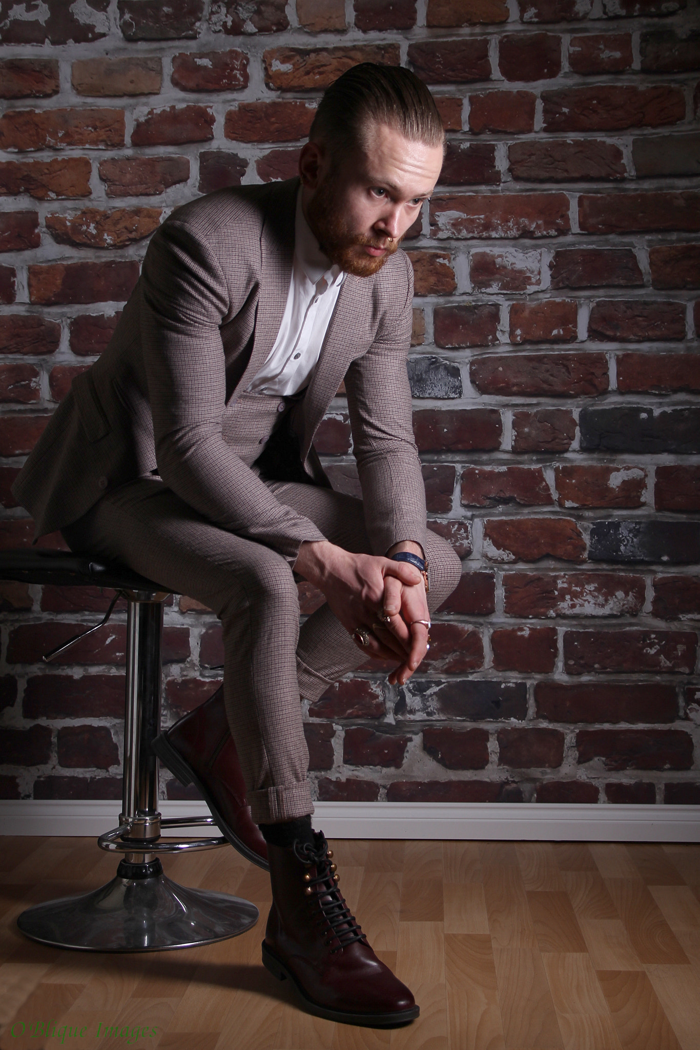 Canon EOS 60D sample photo. Checkered suit photography