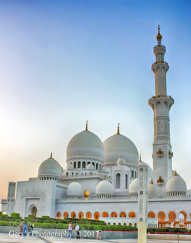 Canon EOS 450D (EOS Rebel XSi / EOS Kiss X2) sample photo. Sheikh zayed mosque photography