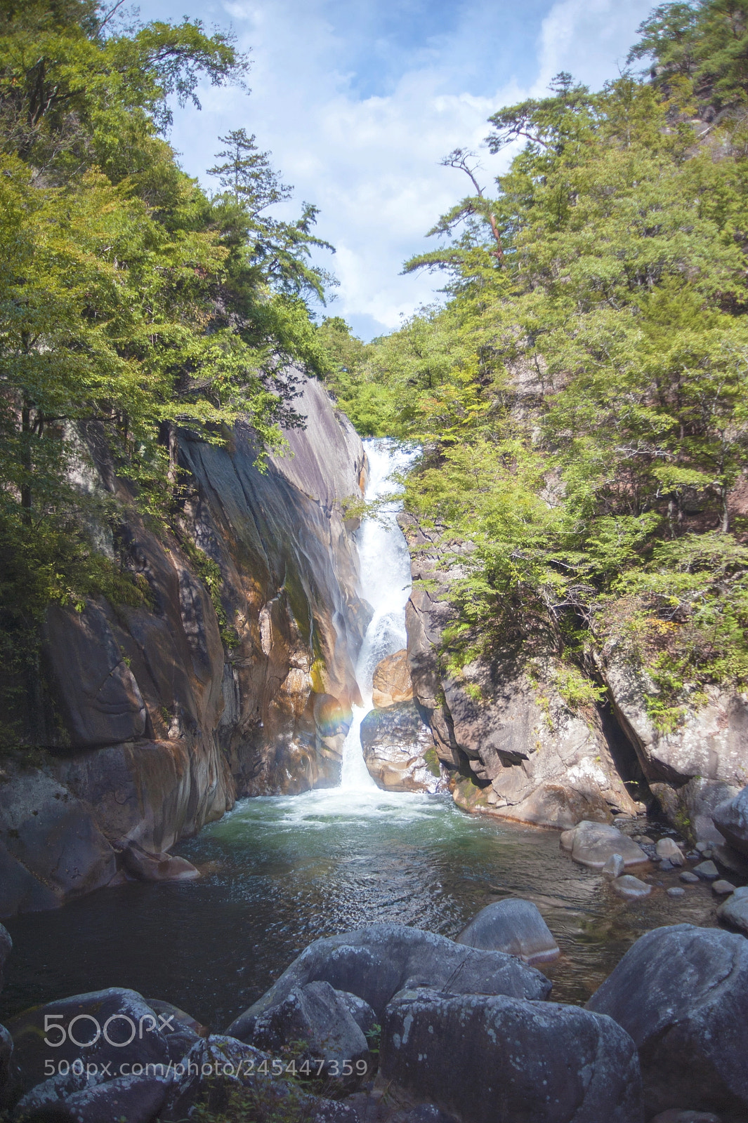 Nikon D700 sample photo. Waterfall photography
