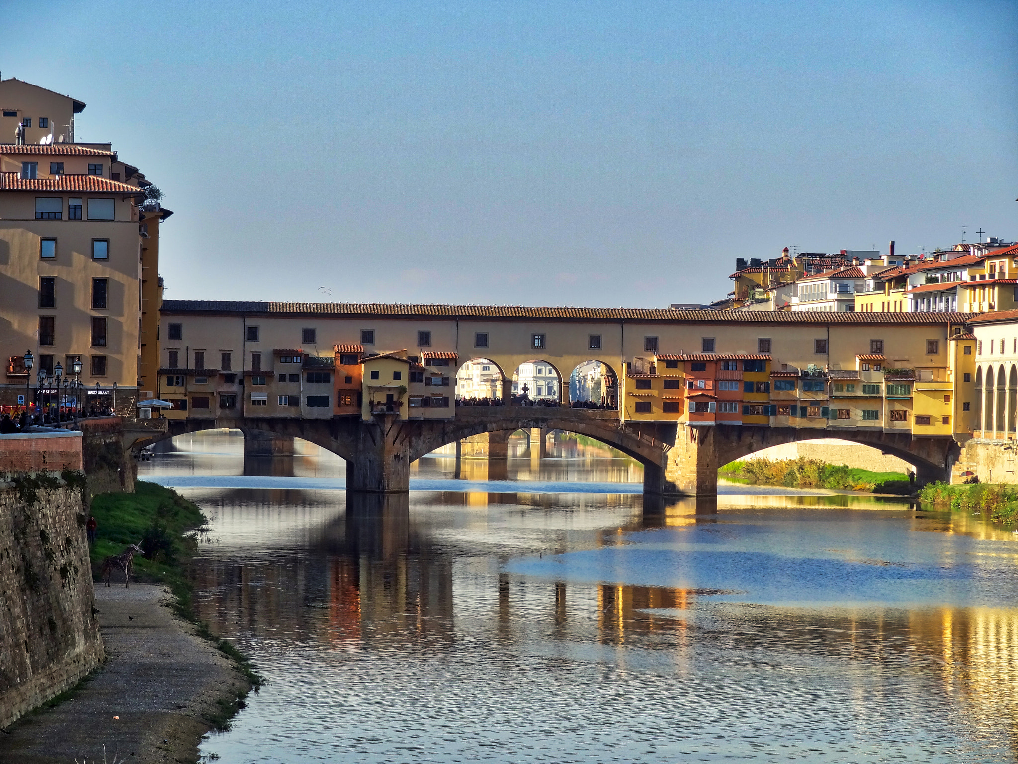 Sony Cyber-shot DSC-HX10V sample photo. Ponte vecchio photography