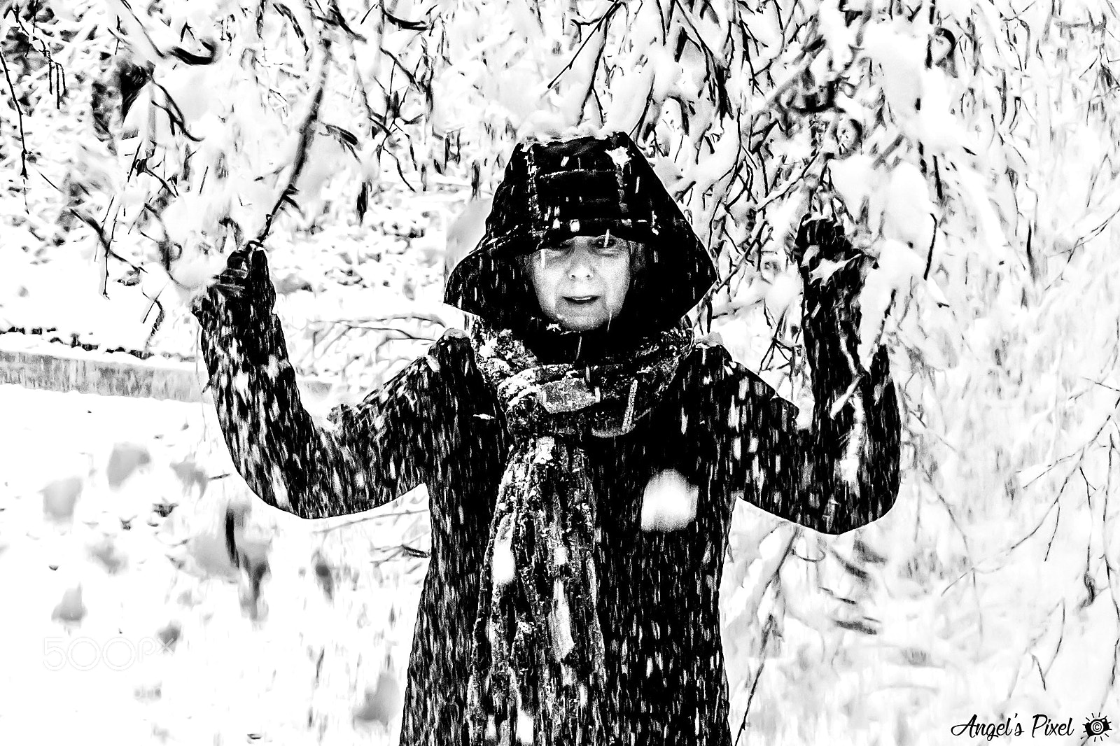 Nikon D7100 sample photo. Blanche neige - snow photography