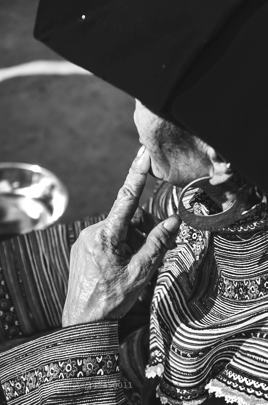 Nikon D5100 sample photo. Hmong lady in bac photography