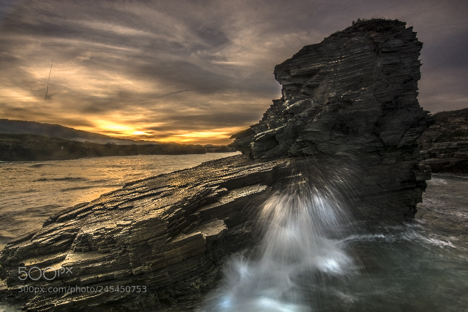 Nikon D7100 sample photo. Playa los castros ribadeo. photography