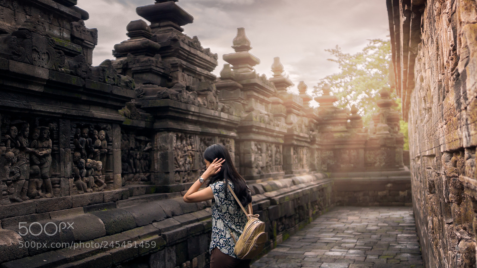 Sony SLT-A77 sample photo. A chance at borobudur photography